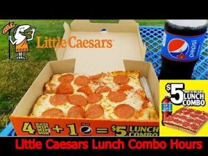 Little Caesars Lunch Combo Hours