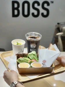 boss coffee menue