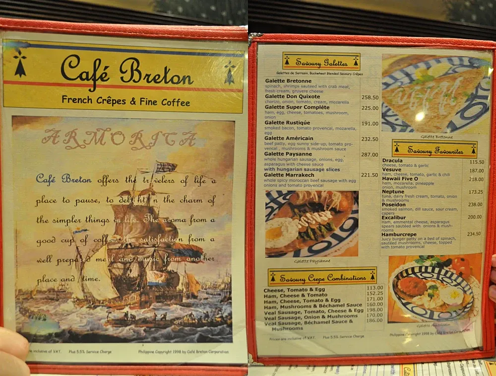 cafe breton menu