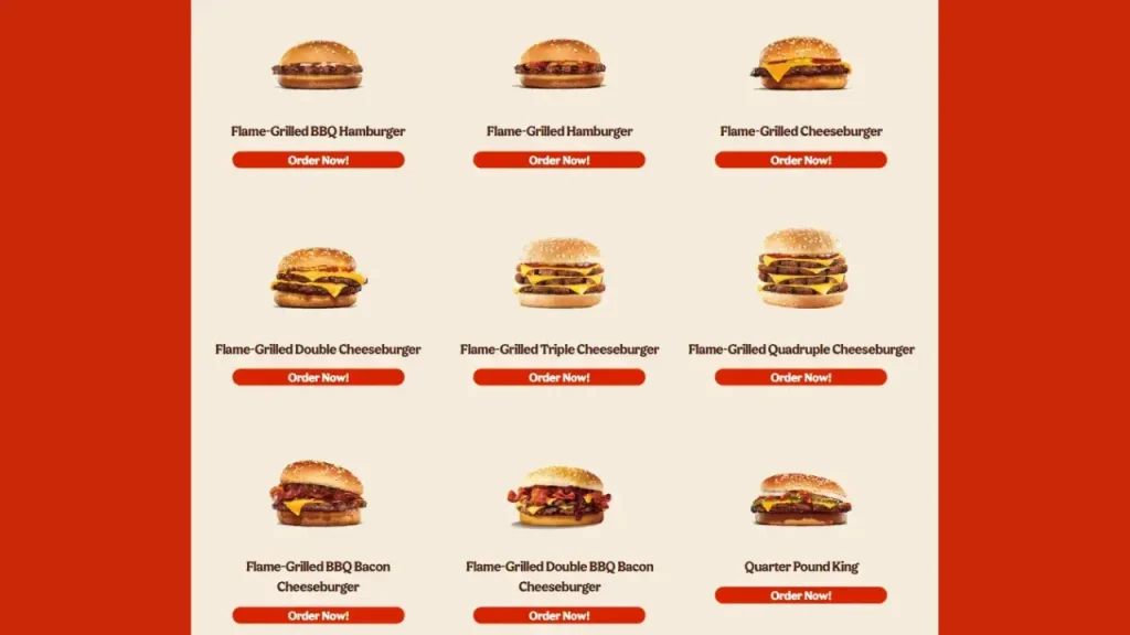 Breakfast Menu Burger King Menu Prices