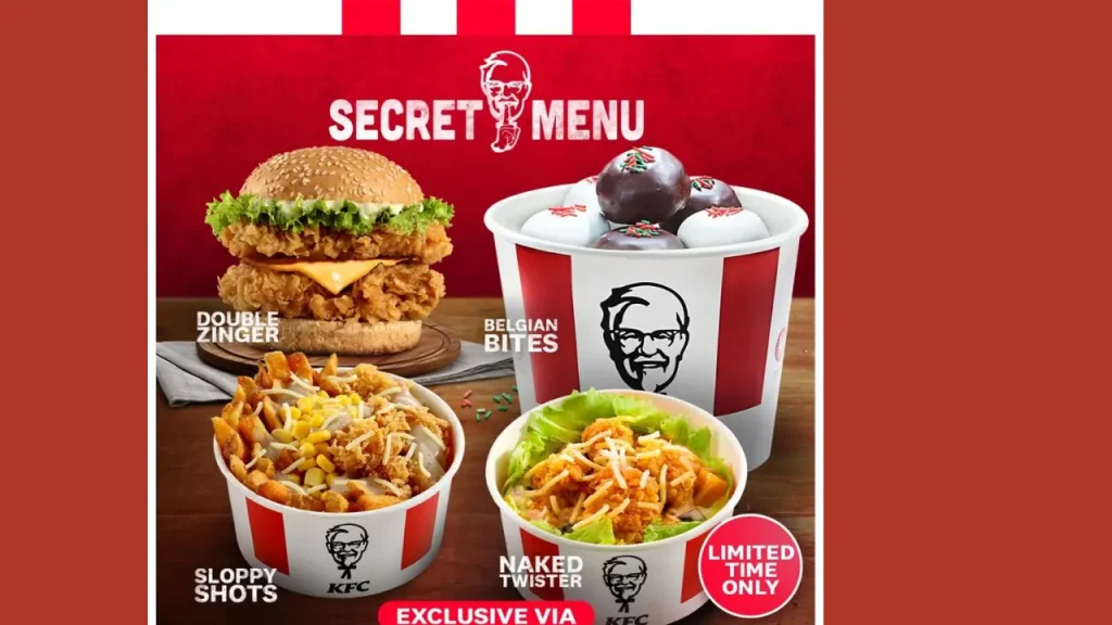 Burgers And Sandwiches KFC Menu