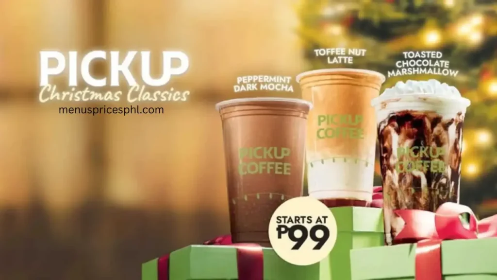 Milk-Based Drinks Pick Up Coffee Menu prices