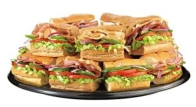Subway Catering Menu With Price For Sandwich Platters